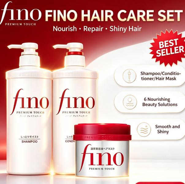 Hair Care In Japan - مجموعة العناية بالشعر اليابانية فينو بريميوم
