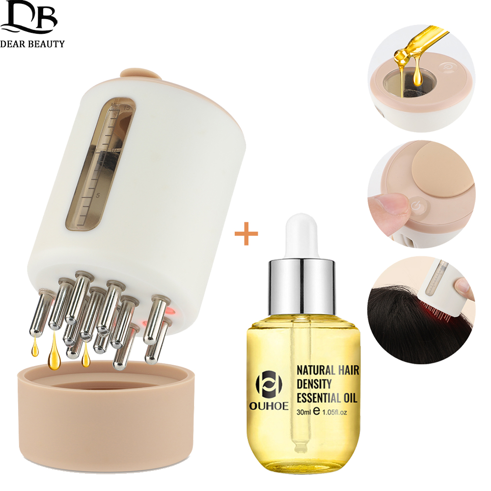 Hair Care Oil - مشط تدليك الرأس بالاهتزاز الكهربائي ،