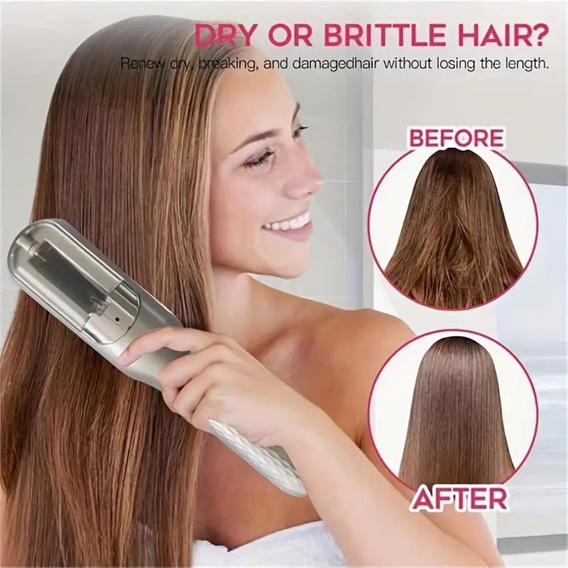 Hair Care Gift - ماكينة تشذيب الشعر المقسمة اللاسلكية القابلة