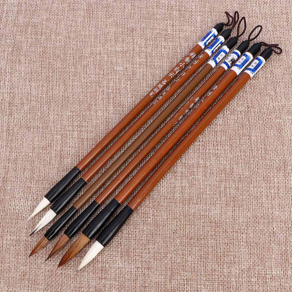Bamboo Hair Brush - فرشاة خط عملية من الخيزران للكتابة