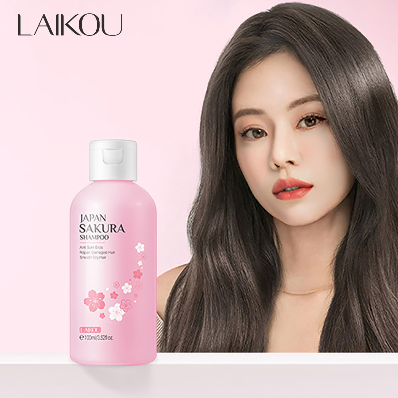 Hair Care In Japan - LAIKOU اليابان ساكورا شامبو إصلاح الشعر