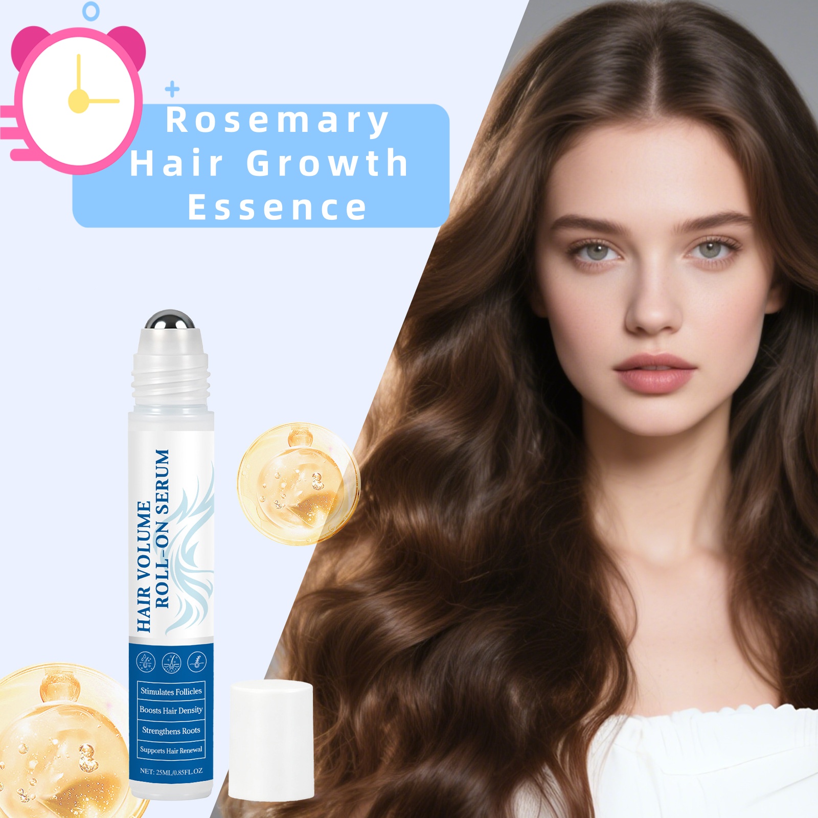 Hair Care Hair Serum - زيت إكليل الجبل لنمو الشعر، مغذي