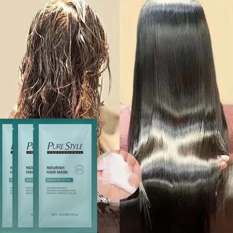 Hair Care For Dry And Frizzy Hair - قناع الشعر السحري بالكيراتين لإصلاح الشعر