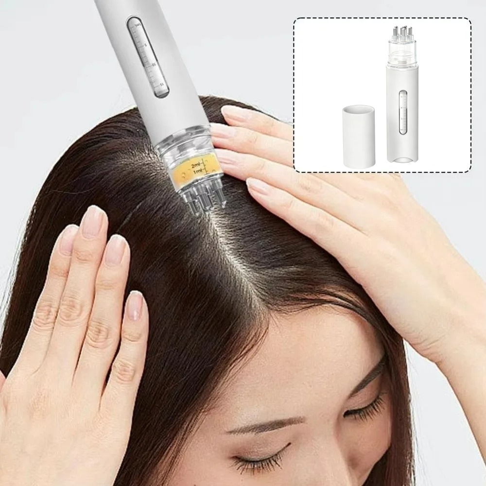 Hair Care Oil - مشط تدليك فروة الرأس مع أداة