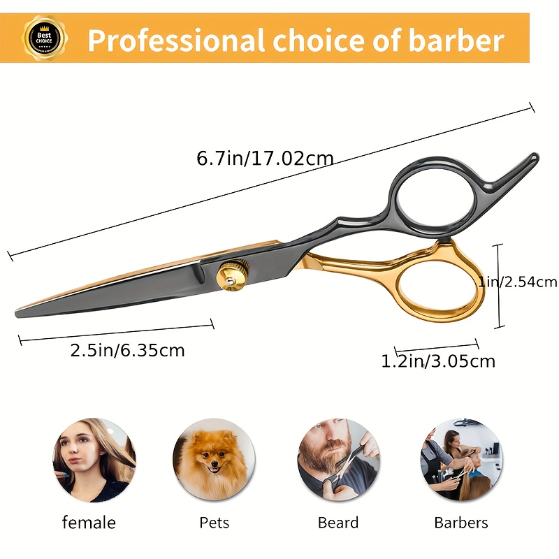 مجموعة مقصات شعر احترافية من ا - مراجعة Hair Care Gift وسعره