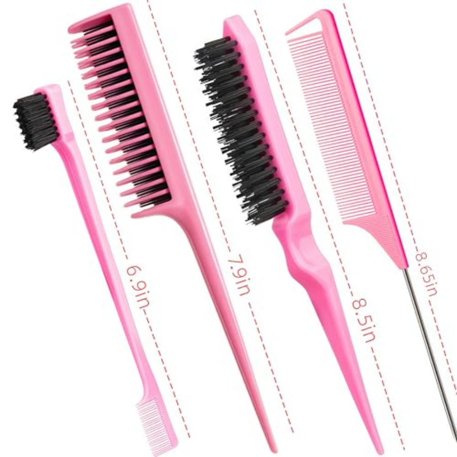 مجموعة فرش الشعر للنساء والفتي - مراجعة Bamboo Hair Brush وسعره