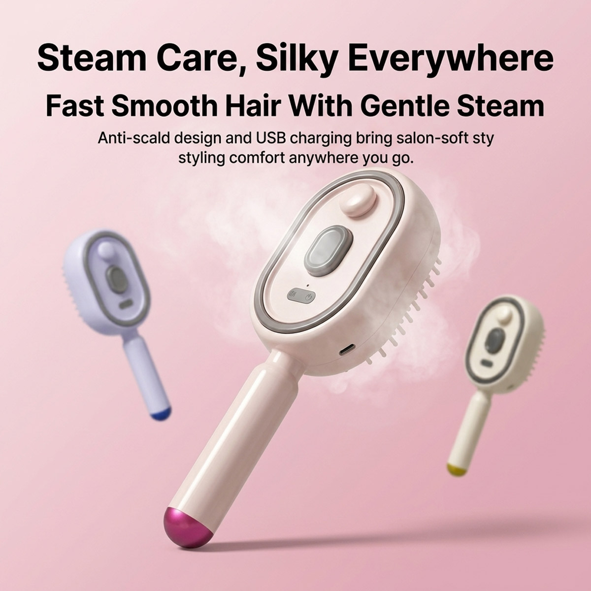 مشط شعر كهربائي ذاتي التنظيف م - مراجعة Hair Care Gift وسعره