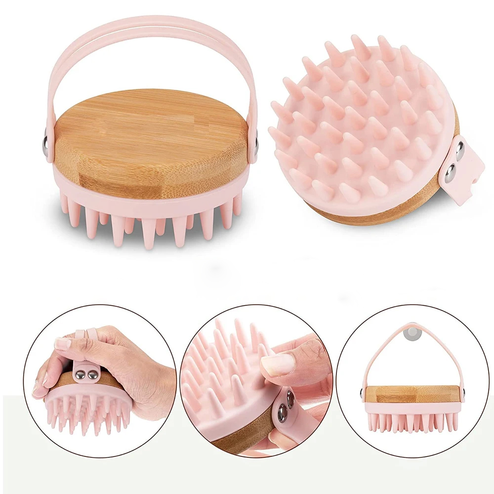 جديد فروة الرأس مدلك الشامبو ف - مراجعة Bamboo Hair Brush وسعره