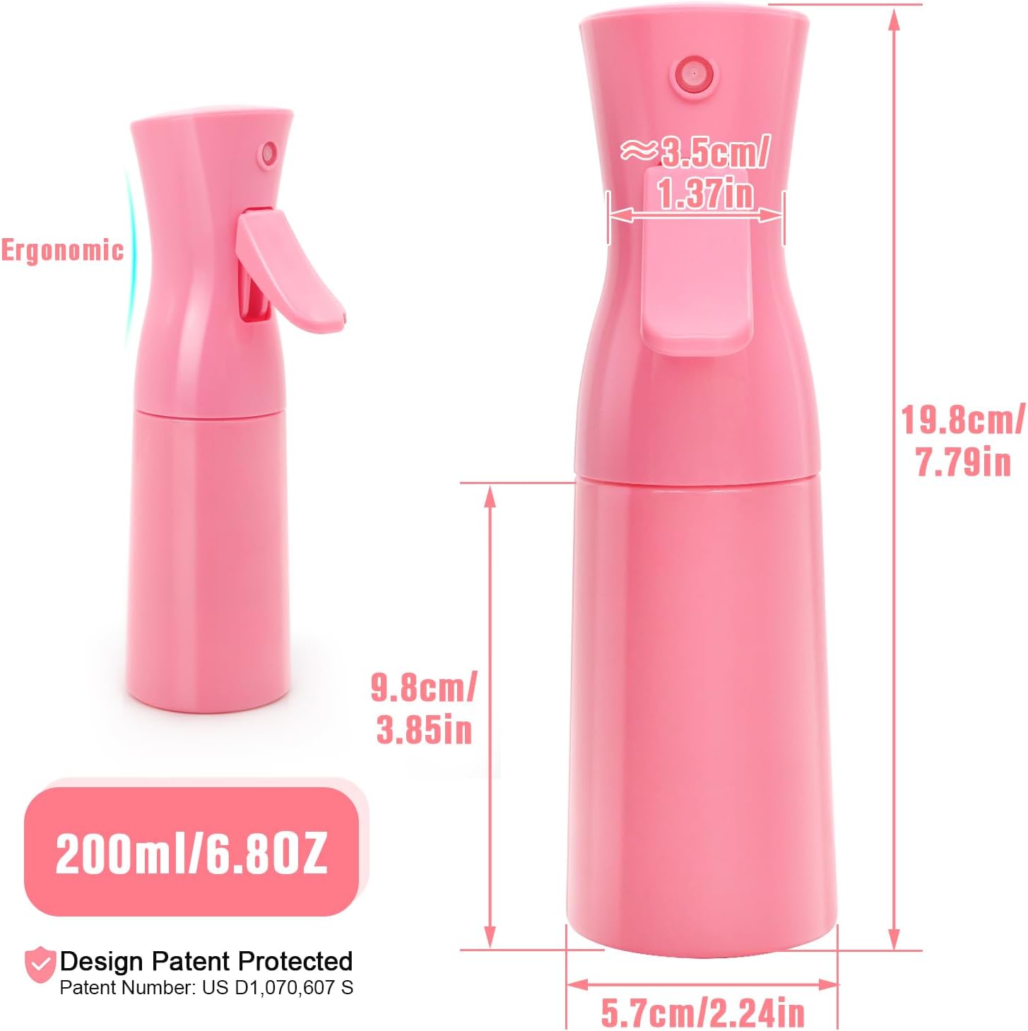 قطعتان من زجاجة رذاذ الشعر الم - مراجعة Hair Care Gift وسعره