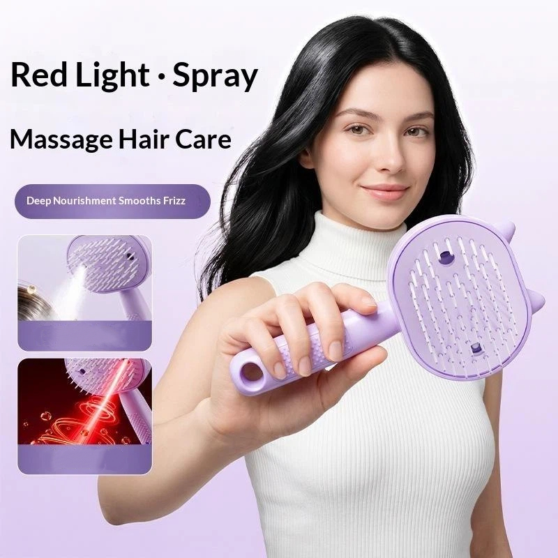 فرشاة شعر كهربائية بتصميم أذن  - مراجعة Hair Care Oil وسعره