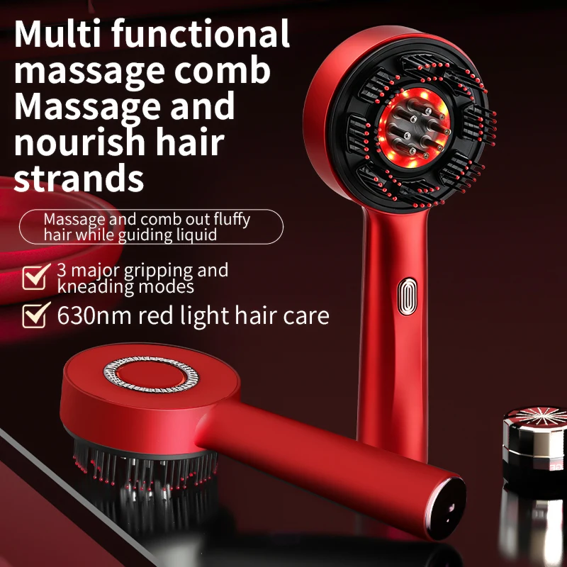مشط تدليك كهربائي محمول لفروة  - مراجعة Hair Care Oil وسعره
