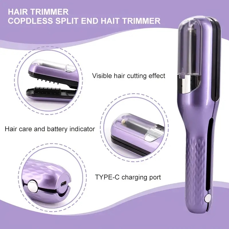 ماكينة تشذيب الشعر المقسمة الل - مراجعة Hair Care Gift وسعره