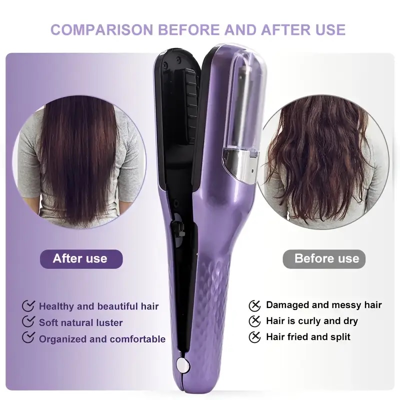 ماكينة تشذيب الشعر المقسمة الل - مراجعة Hair Care Gift وسعره