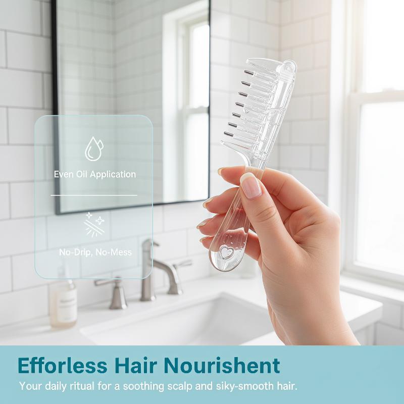 مشط محمول صغير مضاد للتجعد متع - مراجعة Hair Care Gift وسعره