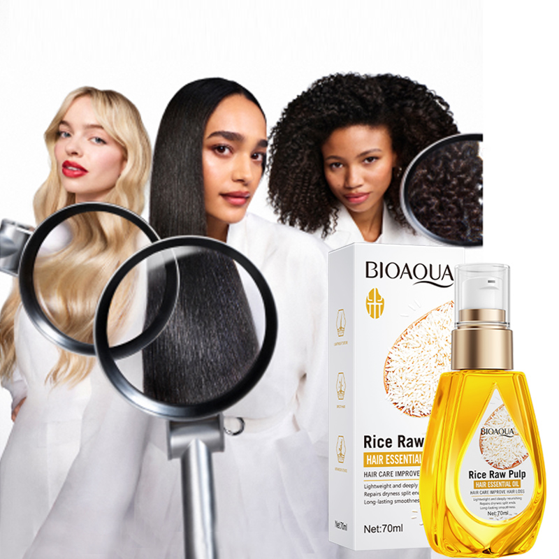 زيت الأرز العطري للعناية بالشع - مراجعة Hair Care For Dry And Frizzy Hair وسعره