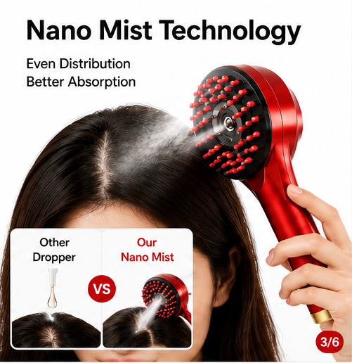 فرشاة تدليك فروة الرأس الكهربا - مراجعة Hair Care Homemade وسعره