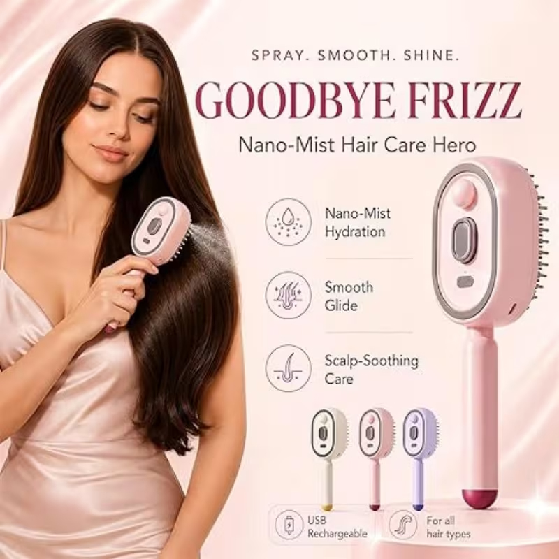 مشط تدليك كهربائي بالهواء المض - مراجعة Hair Care Oil وسعره