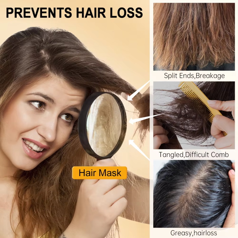 قناع الشعر السحري بالكيراتين م - مراجعة Hair Care For Dry And Frizzy Hair وسعره