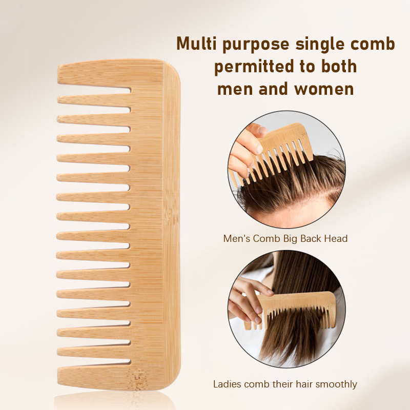 فرشاة شعر من الخيزران بأسنان ع - مراجعة Bamboo Hair Brush وسعره