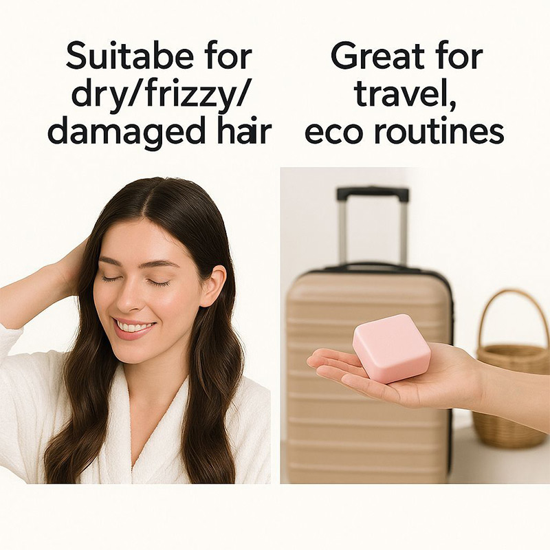 قالب صابون بلسم زيت الخروع، شا - مراجعة Hair Care For Dry And Frizzy Hair وسعره