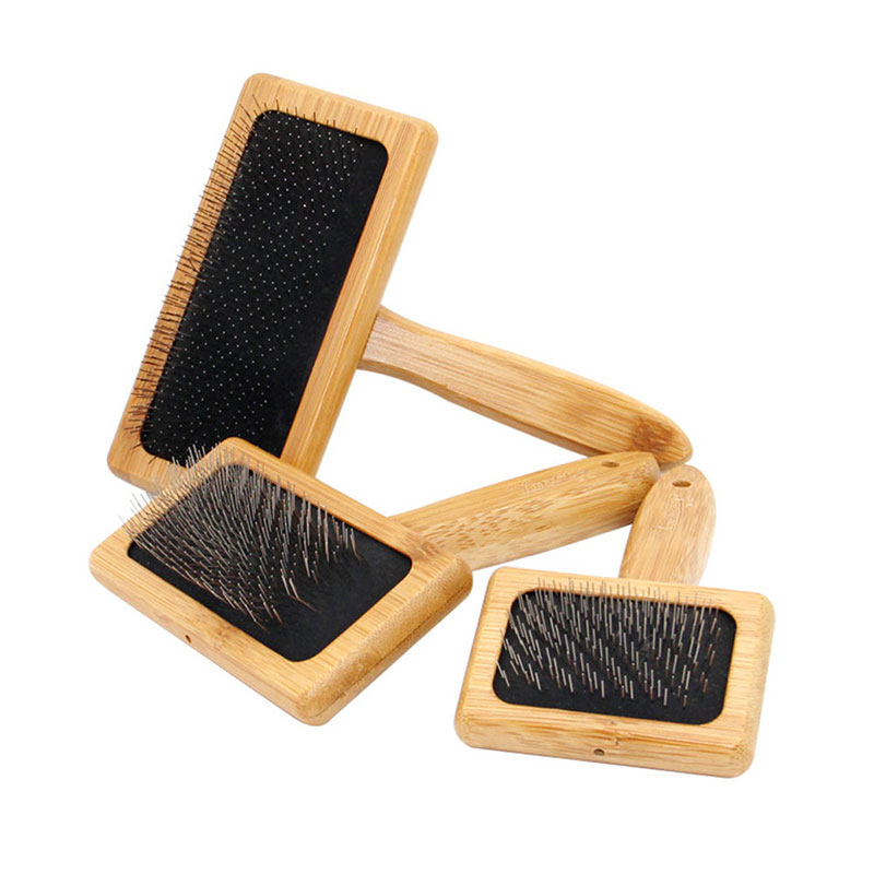 كلب فرشاة الخيزران مشط ذرف الش - مراجعة Bamboo Hair Brush وسعره
