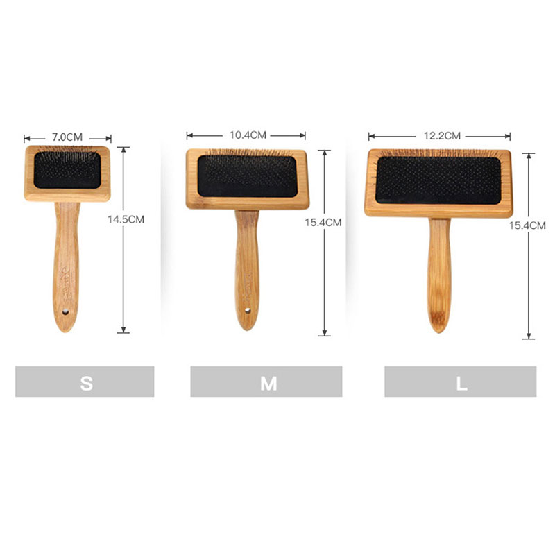 كلب فرشاة الخيزران مشط ذرف الش - مراجعة Bamboo Hair Brush وسعره
